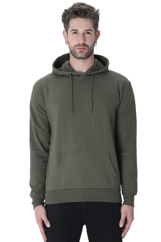 Men's  Hoodie - Olive Green